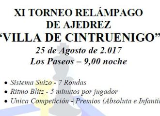 Se acerca el XI. Torneo Villa de Cintru&eacute;nigo